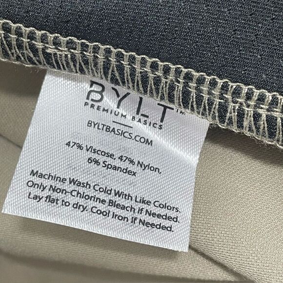 BYLT Premium Basics Everyday Jogger Pants Slim Fit Men’s Size 31 in Taupe - Picture 8 of 10